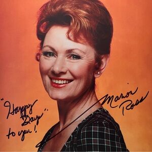 HAPPY DAYS Signed 8x10 / MARION ROSS, Mrs. C / SPONGEBOB SQUAREPANTS, Drew Carey
